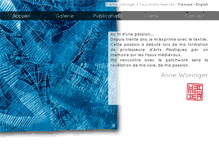 Tablet Screenshot of anneworinger.com